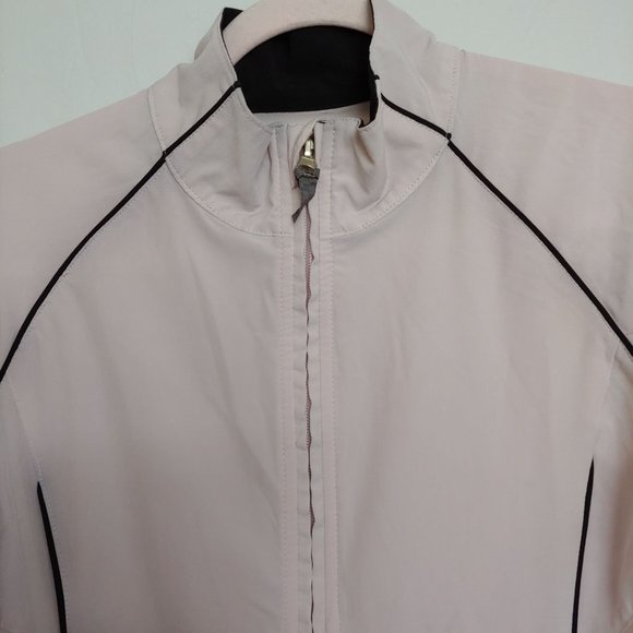 Nordictrack womens pale pink long sleeve zip athletic jacket size medium - Picture 2 of 12